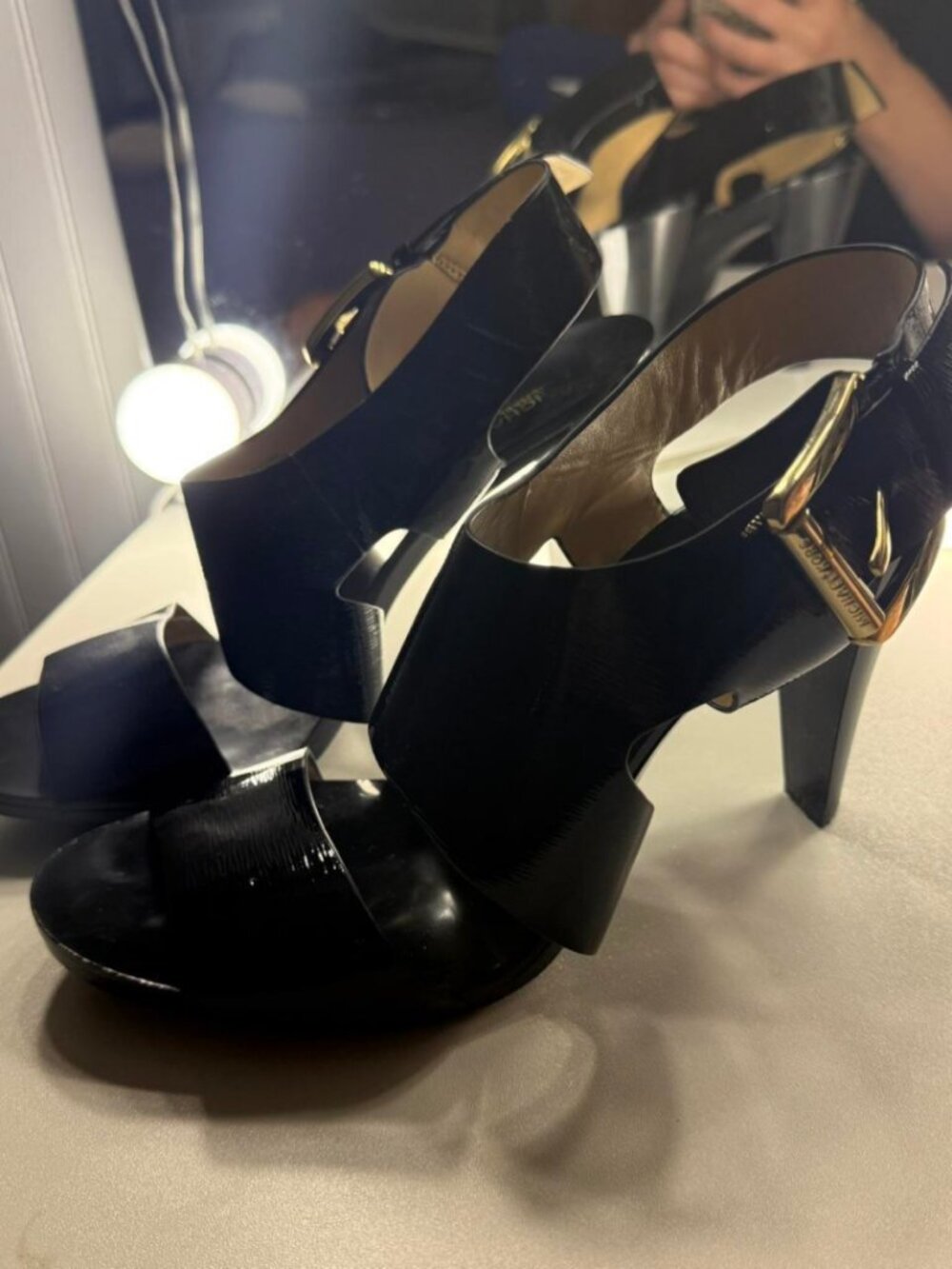 Michael Kors Women's Black Courts